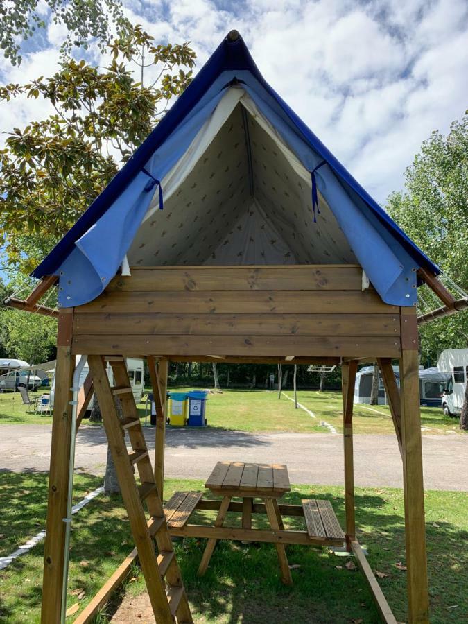 Camping Santa Tecla A Guarda Exterior foto